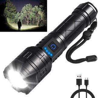 BB086-Powerful Tactical Flashlights Waterproof for Emergencies, Camping, Hiking
