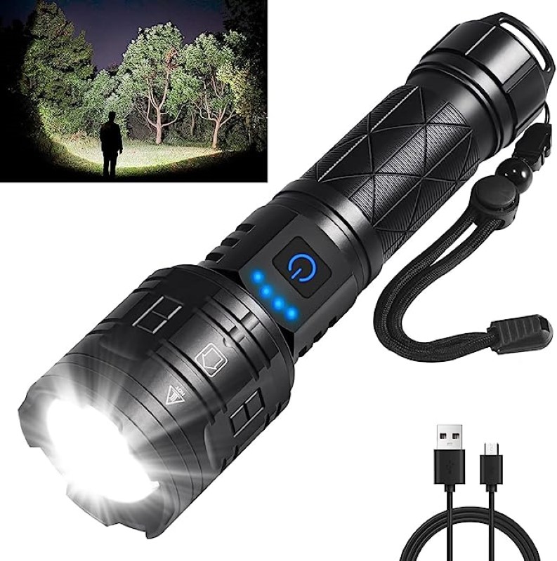 BB086-Powerful Tactical Flashlights Waterproof for Emergencies, Camping, Hiking BB086-Powerful Tactical Flashlights Waterproof for Emergencies, Camping, Hiking