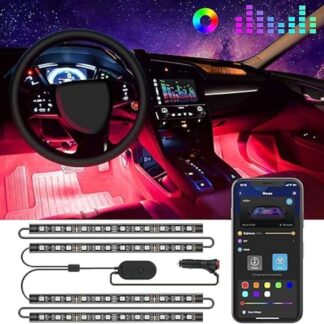 BB0103- Best Car LED Lights, Smart Interior Lights with App Control