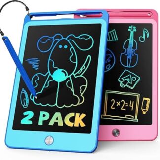 BB099-LCD Writing Tablet for Kids 8.5 Inch Blue + Pink Doodle Board Drawing